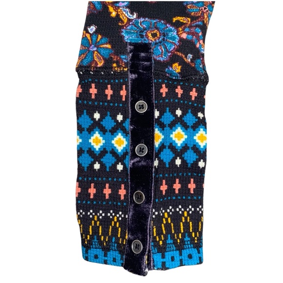 NWT New Sundance Perfect Pathways Floral Print Long Sleeve Top Size Large - Picture 10 of 12